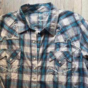 Wrangler Rock 47 women’s country dress shirt